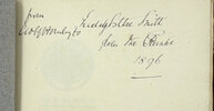 Another image of Ye Minutes of Ye CLXXVIIth Meeting of ye Sette of Odd Volumes, extracted from the Diary of Samuel Pepys Esq., M.A., F.R.S., transcribed by Bro. Todhunter, Playwright to ye Sette. by ASHENDENE PRESS. TODHUNTER, John.