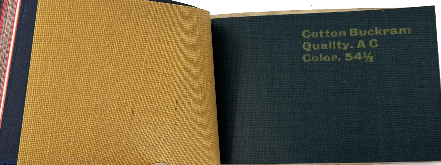 45 samples of different varieties of book cloth. by SAMPLE… | Sophie ...