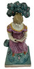 Another image of The Reading Maid. by SHERRATT, Obadiah, attrib. STAFFORDSHIRE POTTERY. [REGENCY FEMALE READERS].