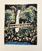 Another image of Sui in fu [Sentimental Notes on Water]. by TAKASHI, Henmi, artist and poet.
