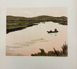 Another image of Sui in fu [Sentimental Notes on Water]. by TAKASHI, Henmi, artist and poet.
