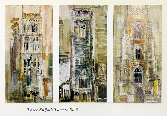 Catalogue to an Exhibition of Paintings, Drawings, Prints and illustrated books by John Piper. by PIPER, John. GRAHAM, Rigby. BREWHOUSE PRESS.