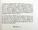 Another image of Visions of the Sleeping Bard. Gweledigaetheu y Bardd Cwsc. by GREGYNOG PRESS. WYNNE, Ellis.