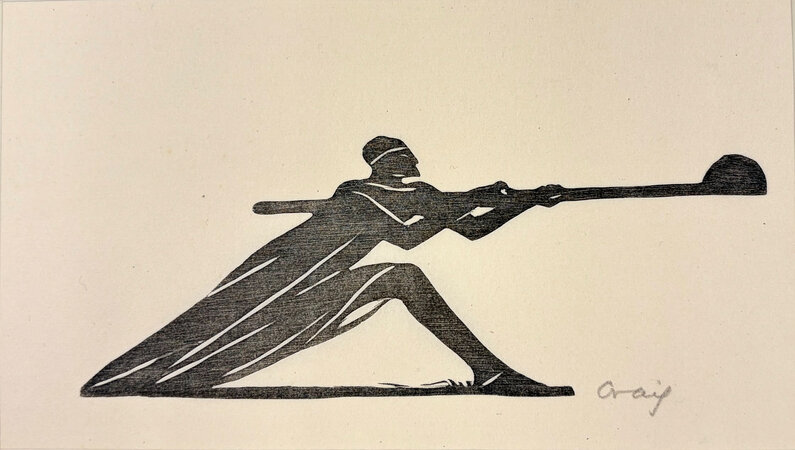 Torch Bearer. by GORDON CRAIG, Edward.