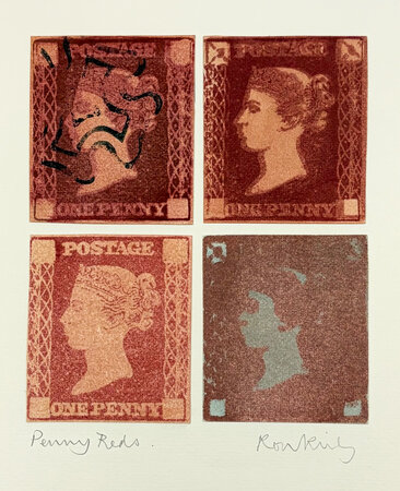 Stampart I-III. by CIRCLE PRESS. KING, Ronald.