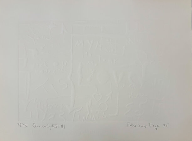 Inscriptions/ Inscriptiones. by AINLE PRESS. LUCIE-SMITH, Edward. BEJAR, Feliciano.