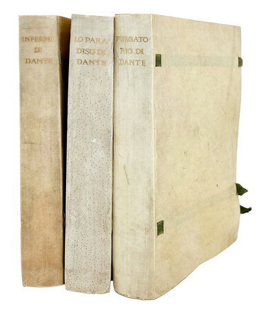 La Divina Commedia. Lo Inferno; Lo Purgatorio; Lo Paradiso. by ASHENDENE PRESS. DANTE. HEWITT, Graily.
