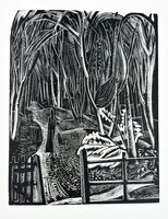 Places. 7 Prints reproduced from woodblocks, designed & engraved by Paul Nash. With illustrations in prose. by NASH, Paul.
