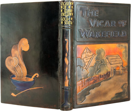The Vicar of Wakefield. by RIVIERE & SON. GOLDSMITH, Oliver. THOMSON, Hugh.