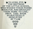 Another image of The Little School, A Posy of Rhymes. by ERAGNY PRESS. STURGE MOORE, Thomas.