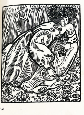Notes on the Eragny Press, and a Letter to J.B. Manson. by PISSARRO, Lucien. ERAGNY PRESS. [CAMBRIDGE CHRISTMAS BOOK].