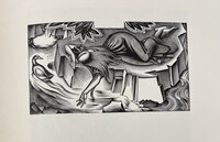 Agnes Miller Parker: I. Wood Engravings from The Fables of Esope. The Story of a Remarkable Book; II. Wood Engravings from XXI Welsh Gypsy Folk-Tales. John Sampson & the Gypsies of Wales by Rogerson. by GWASG GREGYNOG. MILLER PARKER, Agnes. ROGERSON, Ian.