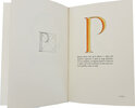 Another image of Alphabetum Romanum. by OFFICINA BODONI. FELICIANO, Felice.