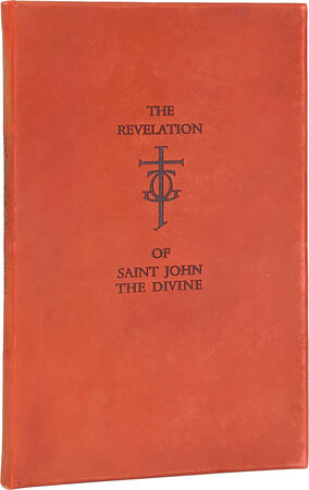 The Revelation of Saint John the Divine. by GREGYNOG PRESS. HUGHES-STANTON, Blair.