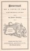 Another image of Journal of a Tour in the Netherlands. by ROGERS, Bruce. SOUTHEY, Robert.