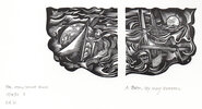 Another image of Eight wood engraved prints by John De Pol. by STONE HOUSE PRESS &c. De POL, John.