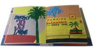 Another image of Los Angeles Palm Trees. by PETER JONES, designer bookbinder. RED FOX PRESS & FRANTICHAM BOOKS.