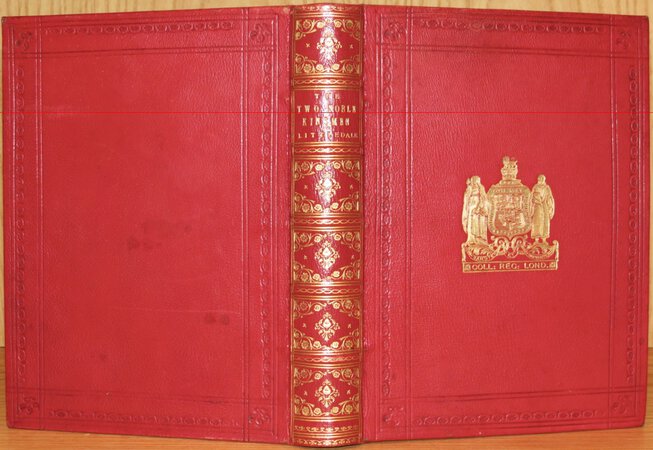 Two Noble Kinsmen. Reprint of the quarto, 1634. by SHAKESPEARE, William & FLETCHER, John. LITTLEDALE, Harold (editor)