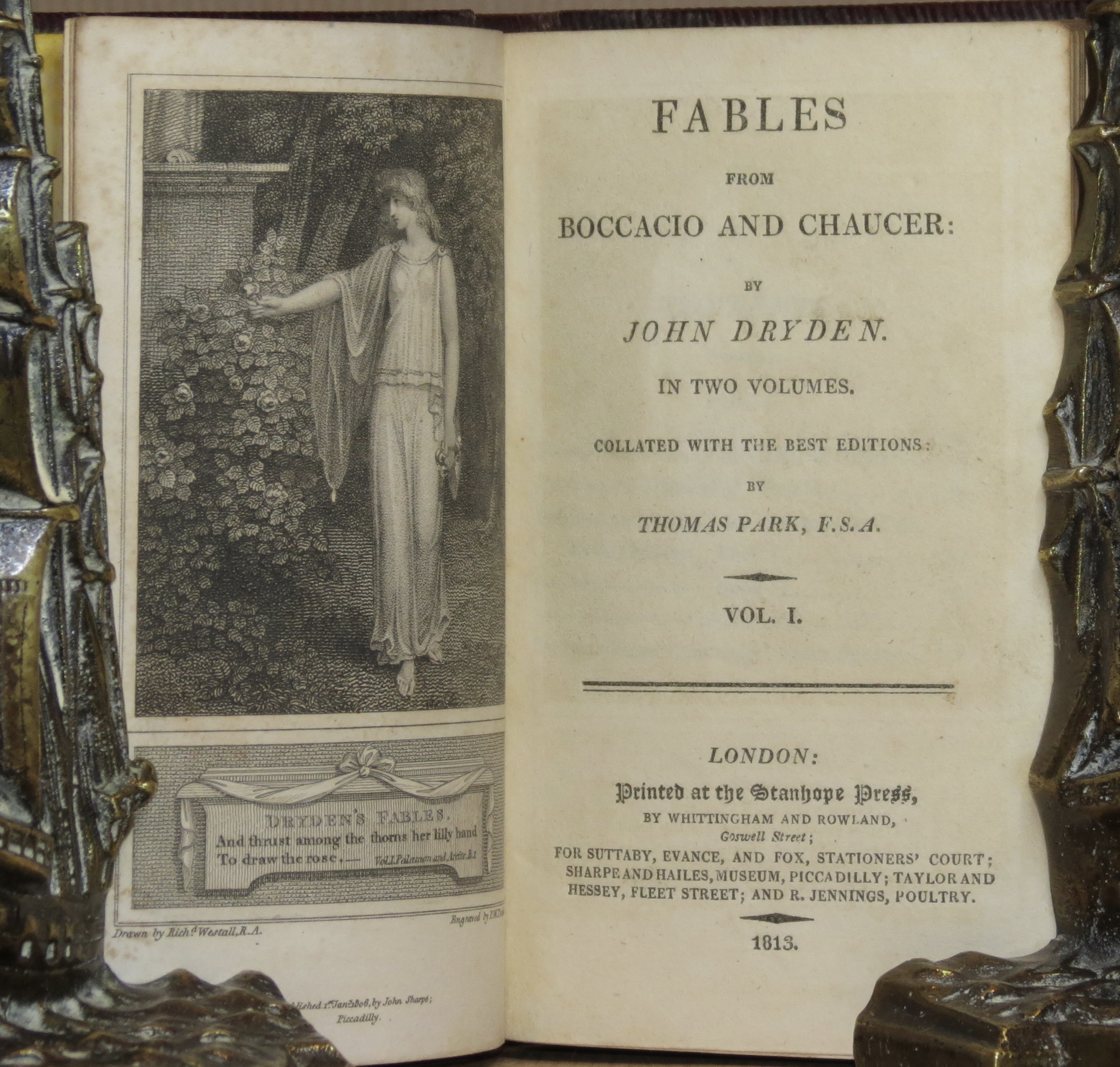 Fables from Boccacio (Boccaccio) and Chaucer by John Dryden. by