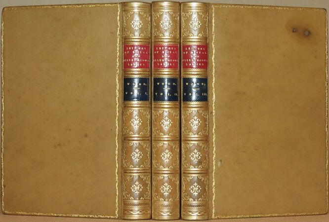 Letters of Royal and Illustrious Ladies of Great Britain. by WOOD, Mary Anne Everett.