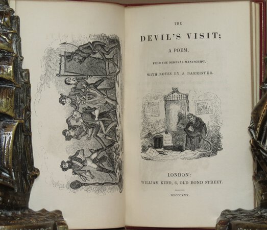 The Devil's Visit: A Poem, from the Original Manuscript. With
