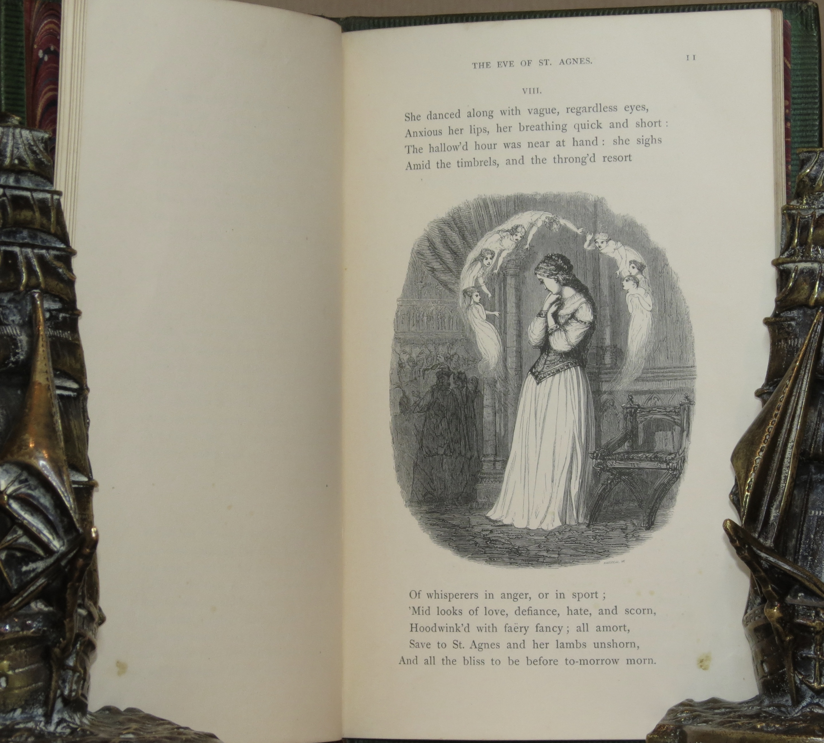 The Eve of St. Agnes. by KEATS, John McConnell Fine Books