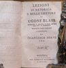 Another image of Lezioni di Retorica e Belle Lettere. by BLAIR, Ugone (Hugh)