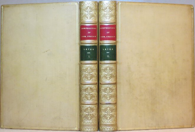 Confessions of Con. Cregan: An Irish Gil Blas. by LEVER, Charles. BROWN, Hablot K. (PHIZ), illustrated by.