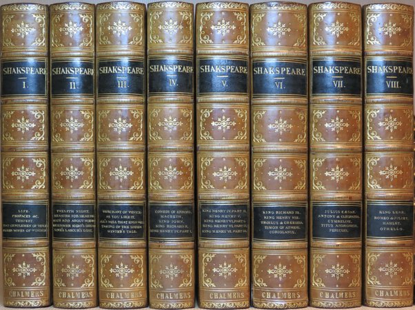 The Plays of William Shakspeare. by SHAKSPEARE, William. (SHAKESPEARE).