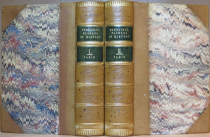 Flowers of History. Comprising The History of England from the Descent of the Saxons to A.D. 1235. by WENDOVER, Roger of. PARIS, Matthew (formerly ascribed to).