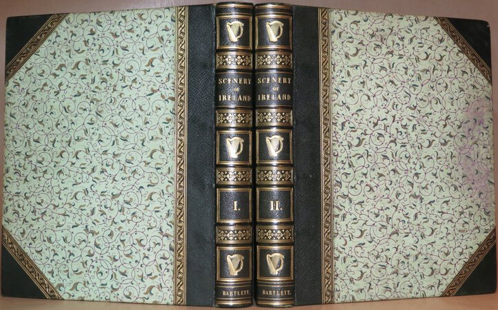 The Scenery and Antiquities of Ireland. by WILLIS, N. P. & COYNE, J. Stirling. BARTLETT, W. H. (Illustrated from Drawings by).