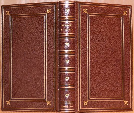 French Lyrics. by SAINTSBURY, George (selected and annotated by).