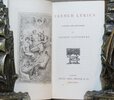 Another image of French Lyrics. by SAINTSBURY, George (selected and annotated by).