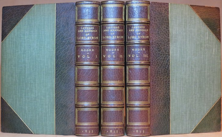 Letters and Journals of Lord Byron: With Notices of his Life. by BYRON, Lord. MOORE, Thomas
