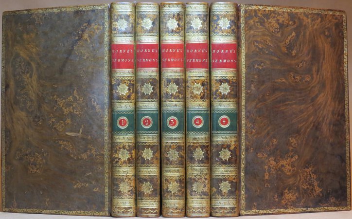 Discourses on Several Subjects and Occasions. (Uniformly bound with) Sixteen Sermons on Various Subjects and Occasions....now first collected into one volume. by HORNE, George.