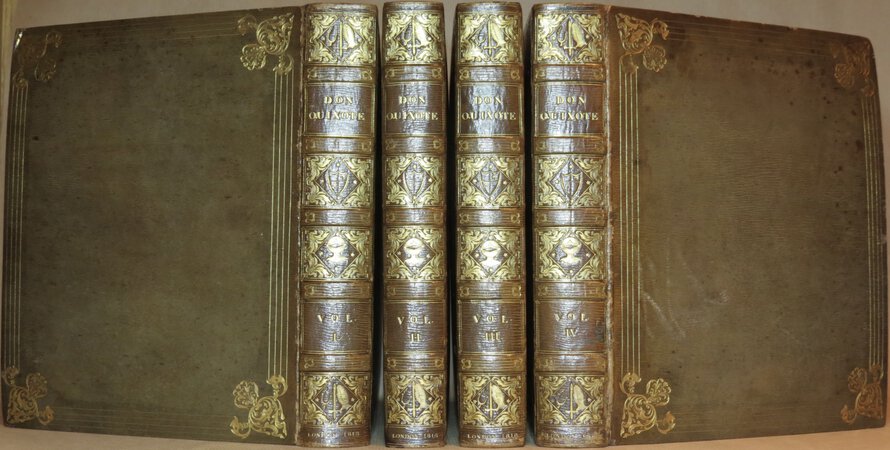 Don Quixote de La Mancha. (In English) by CERVANTES, Miguel de. SMIRKE, Robert (Illustrations by).