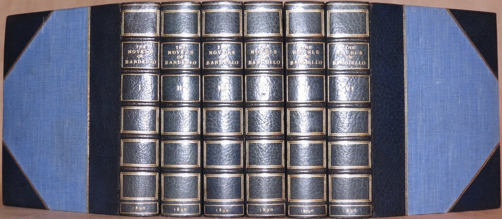 The Novels of Matteo Bandello. by BANDELLO, Matteo