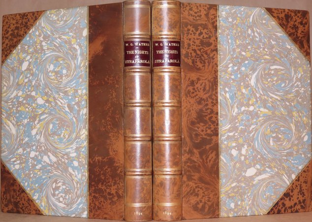 The Nights of Straparola. by STRAPAROLA, Giovanni Francesco. WATERS, W. G. (First translated into English by).