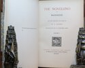 Another image of The Novellino. by MASUCCIO. WATERS, W. G. (First translated into English by).