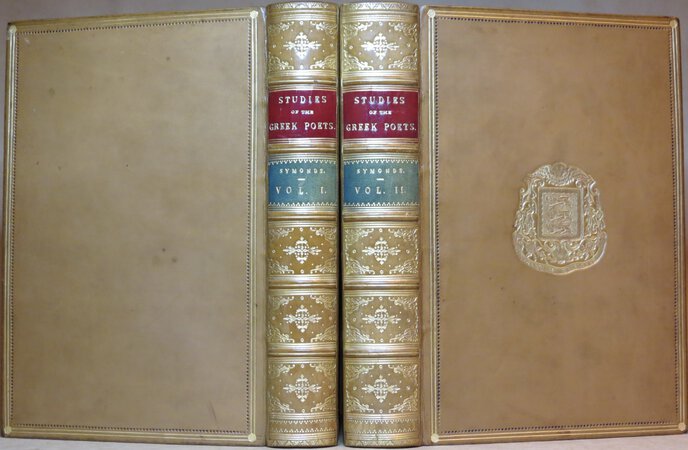 Studies of the Greek Poets. by SYMONDS, John Addington