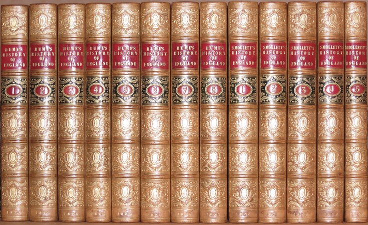 The History of England. by HUME, David. SMOLLETT, Tobias.