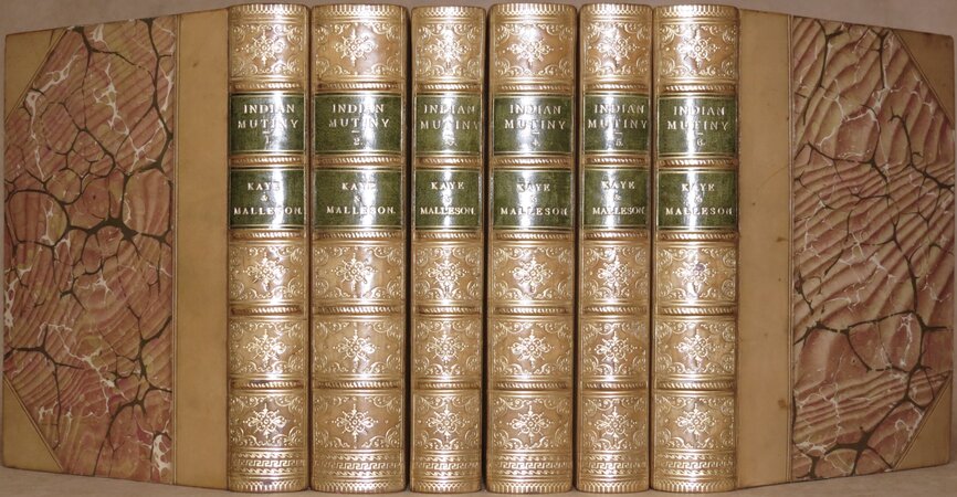 The Indian Mutiny of 1857-1858. by KAYE, Sir John. MALLESON, Colonel George Bruce (revised by).