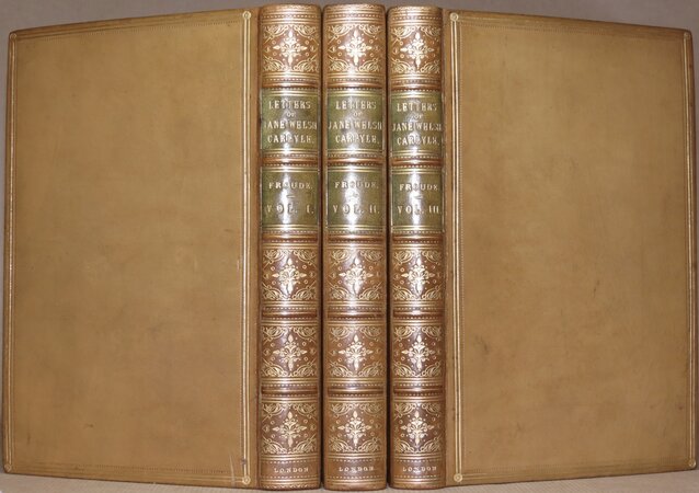Letters and Memorials of Jane Welsh Carlyle. by CARLYLE, Thomas. FROUDE, James Anthony (prepared for publication by).
