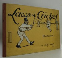 THE LAWS OF CRICKET. by CROMBIE, Charles