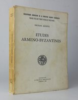 ETUDES ARMENO-BYZANTINES. by ADONTZ, Nicolas.