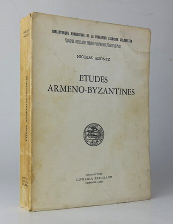 ETUDES ARMENO-BYZANTINES. by ADONTZ, Nicolas.