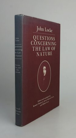 QUESTIONS CONCERING THE LAW OF NATURE by LOCKE, John.