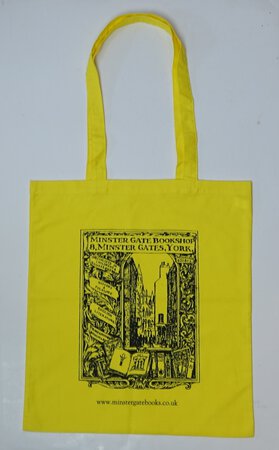 Coloured Cotton Tote Bag: CANARY YELLOW