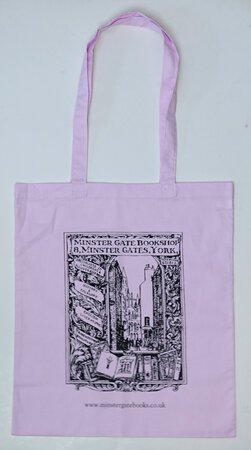 Coloured Cotton Tote Bag: PALE PINK