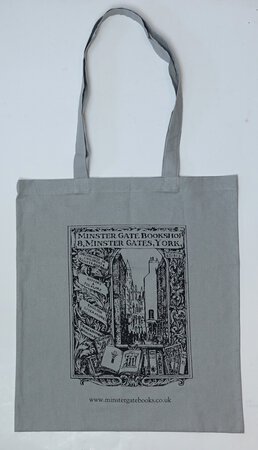 Coloured Cotton Tote Bag: PALE GREY